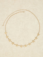 Women's Alloy Starfish Waist Chain Gold Sustainable Beach Accessories - BERLOOK