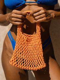 Women's Cotton Rope Woven Bag Sustainable Bags - BERLOOK