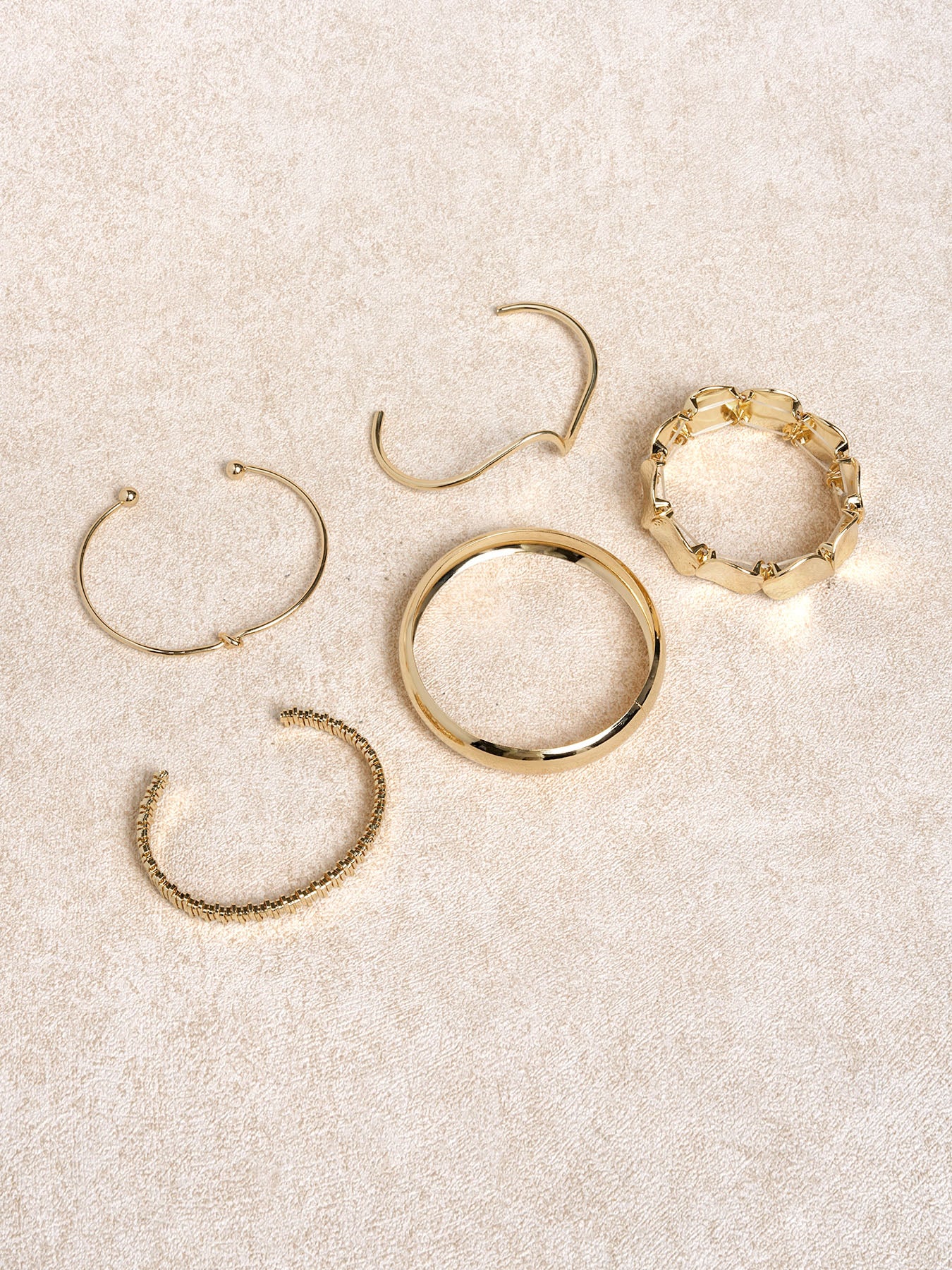 Women's Iron Bracelet Gold Sustainable Bracelets - BERLOOK
