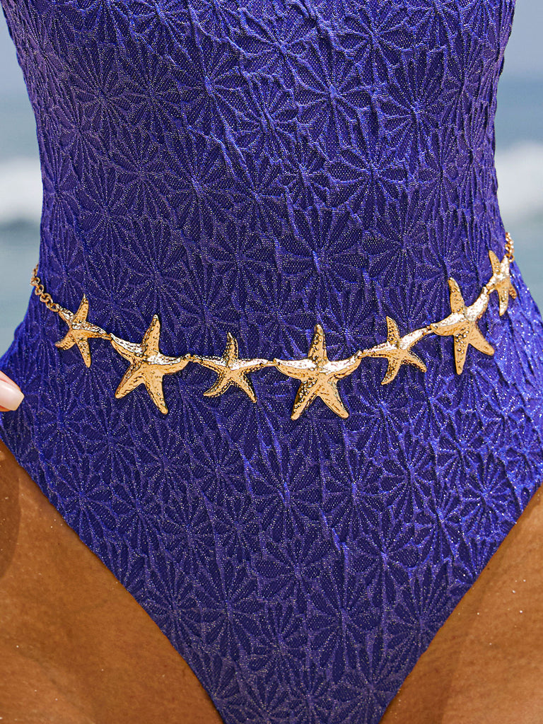 Women's Iron Starfish Waist Chain Sustainable Beach Accessories - BERLOOK