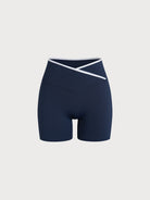 Women's Knit Nylon Athletic Shorts Sustainable Yoga Bottoms - BERLOOK