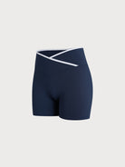 Women's Knit Nylon Athletic Shorts Sustainable Yoga Bottoms - BERLOOK