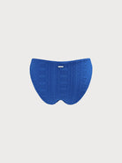 Women's Knit Nylon Bikini Bottom Sustainable Bikinis - BERLOOK