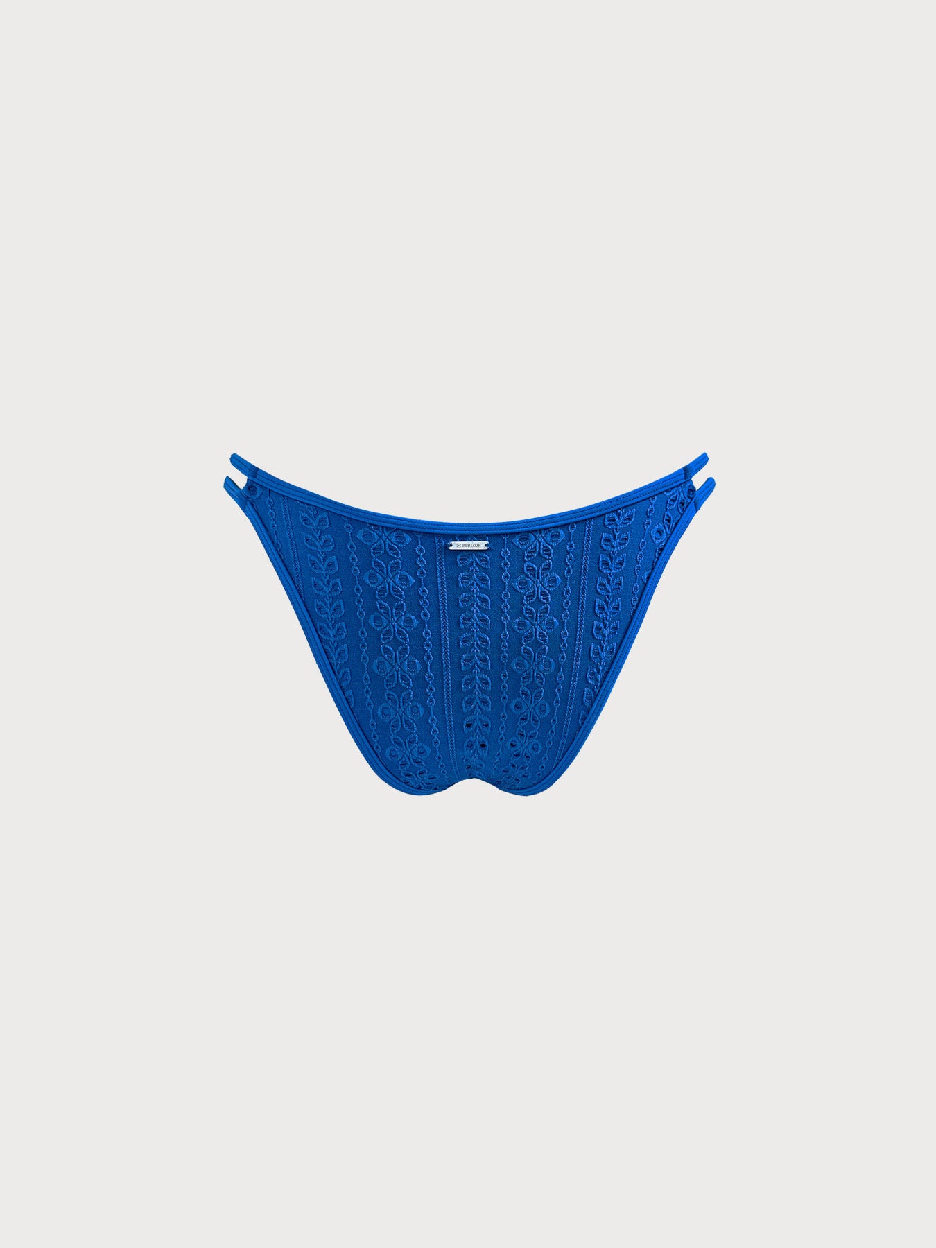 Women's Knit Nylon Bikini Bottom Sustainable Bikinis - BERLOOK