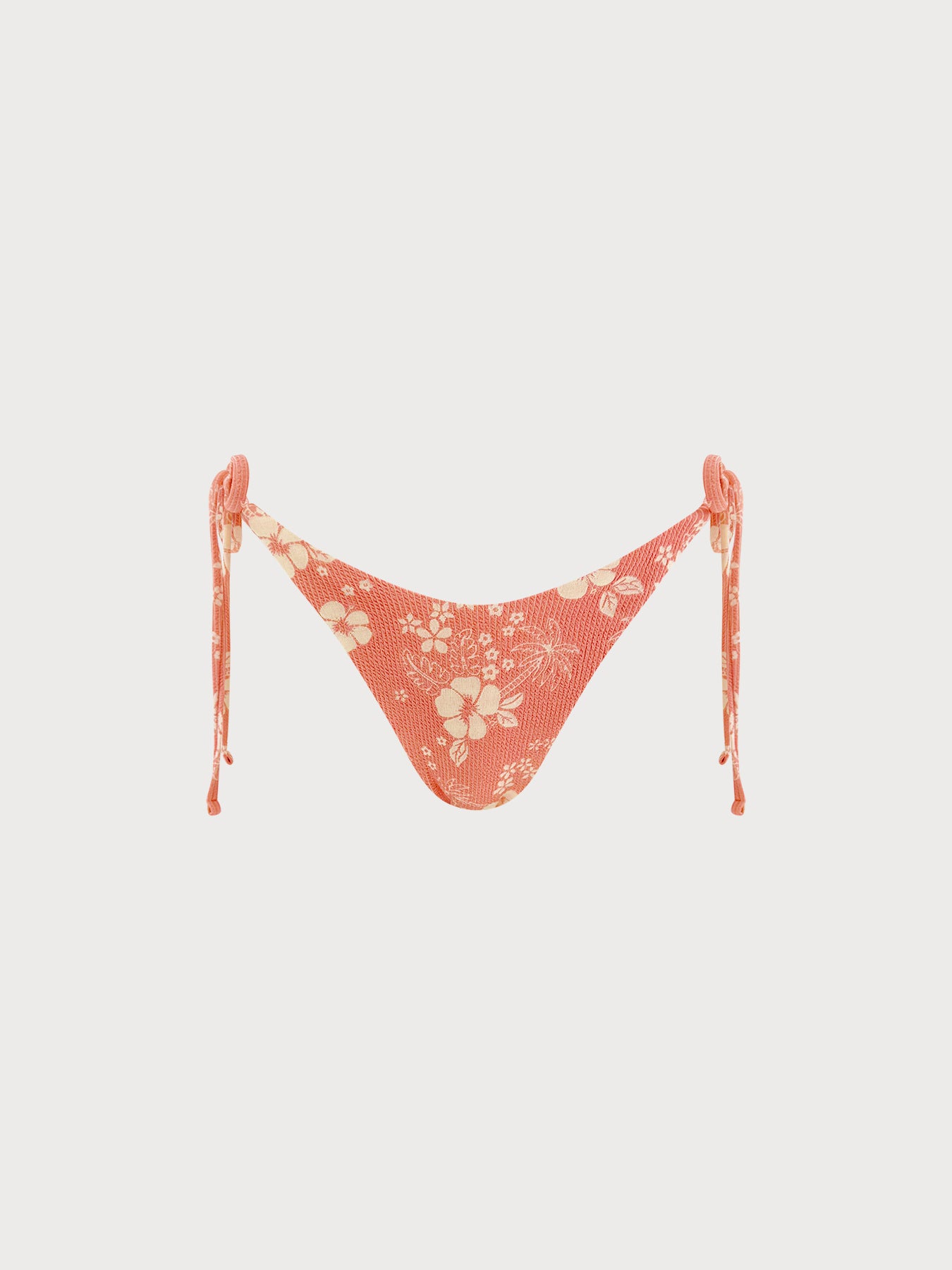 Women's Knit Nylon Bikini Bottoms Red Sustainable Bikinis - BERLOOK
