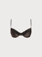 Women's Knit Nylon Bikini Top Sustainable Bikinis - BERLOOK