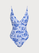 Women's Knit Nylon One-Piece Swimsuit Sustainable One-Pieces - BERLOOK