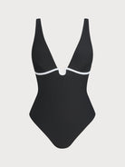 Women's Knit Nylon One-Piece Swimsuit Sustainable One-Pieces - BERLOOK