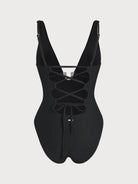 Women's Knit Nylon One-Piece Swimsuit Sustainable One-Pieces - BERLOOK