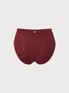 Women's Knit Nylon Plus Size Bikini Bottom Sustainable - BERLOOK - 01