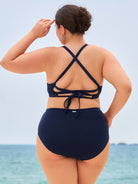 Women's Knit Nylon Plus Size Bikini Bottoms Sustainable Plus Size Bikinis - BERLOOK