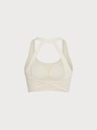 Women's Knit Nylon Sports Bra Sustainable Yoga Tops - BERLOOK