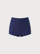 Women's Knit Nylon Surf Bottoms Navy Sustainable Surfing Clothes - BERLOOK