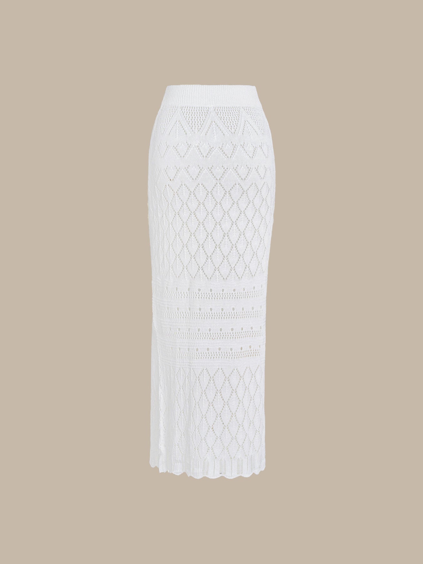 Women's Knitted Acrylic Pullover Sustainable Cover-ups - BERLOOK