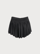 Women's Knitted Modal Cover-up Black Sustainable Cover-ups - BERLOOK