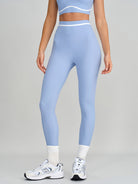 Women's Knitted Nylon Athletic Leggings Sustainable Yoga Bottoms - BERLOOK