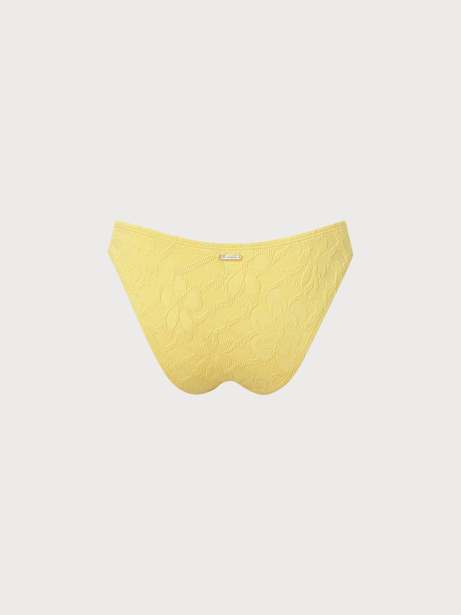Women's Knitted Nylon Bikini Bottom Sustainable - BERLOOK - 07