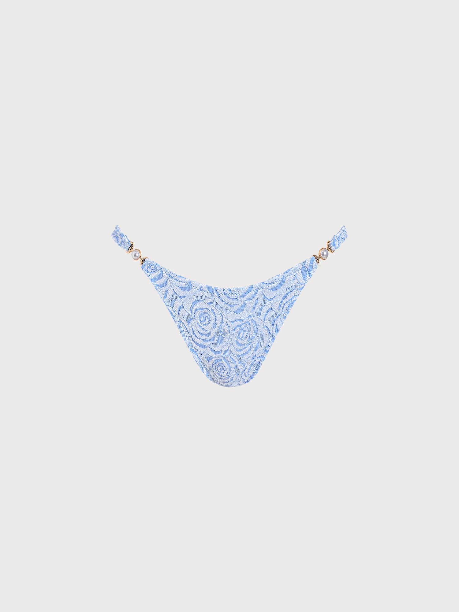 Women's Knitted Nylon Bikini Bottoms Sustainable - BERLOOK - 16