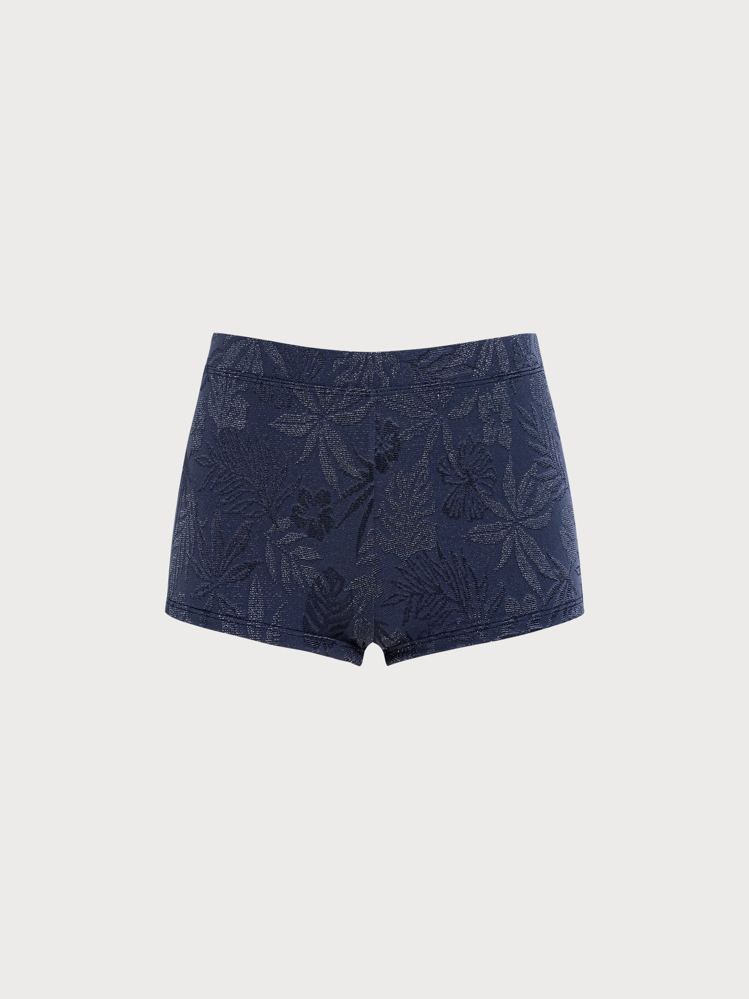 Women's Knitted Nylon Bikini Swim Trunks Blue Sustainable Bikinis - BERLOOK