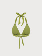 Women's Knitted Nylon Bikini Top Sustainable Bikinis - BERLOOK
