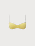 Women's Knitted Nylon Bikini Top Sustainable - BERLOOK - 05