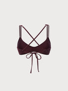 Women's Knitted Nylon Bikini Top Sustainable Bikinis - BERLOOK