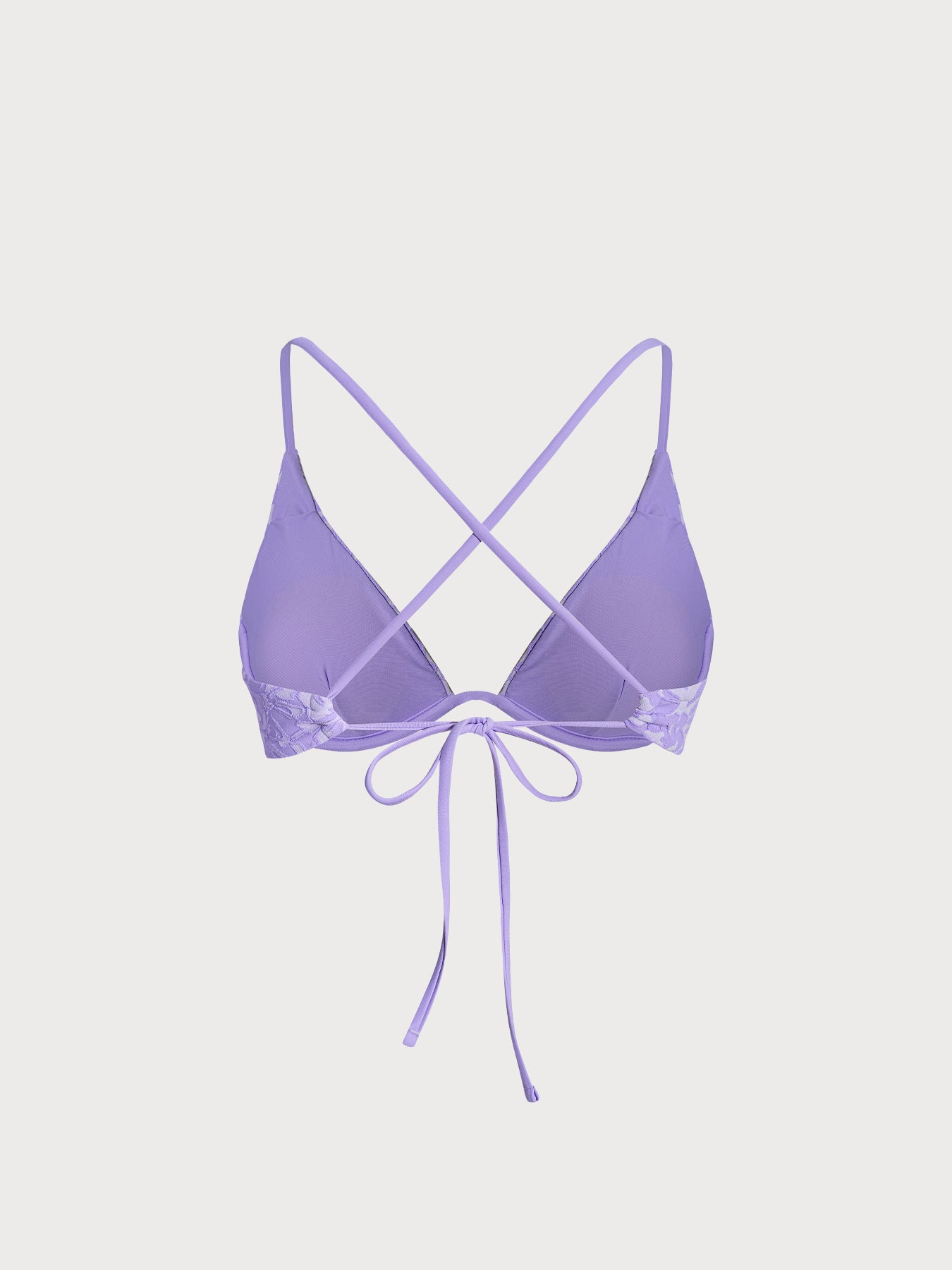 Women's Knitted Nylon Bikini Top Sustainable Bikinis - BERLOOK