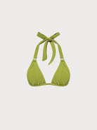 Women's Knitted Nylon Bikini Top Sustainable Bikinis - BERLOOK