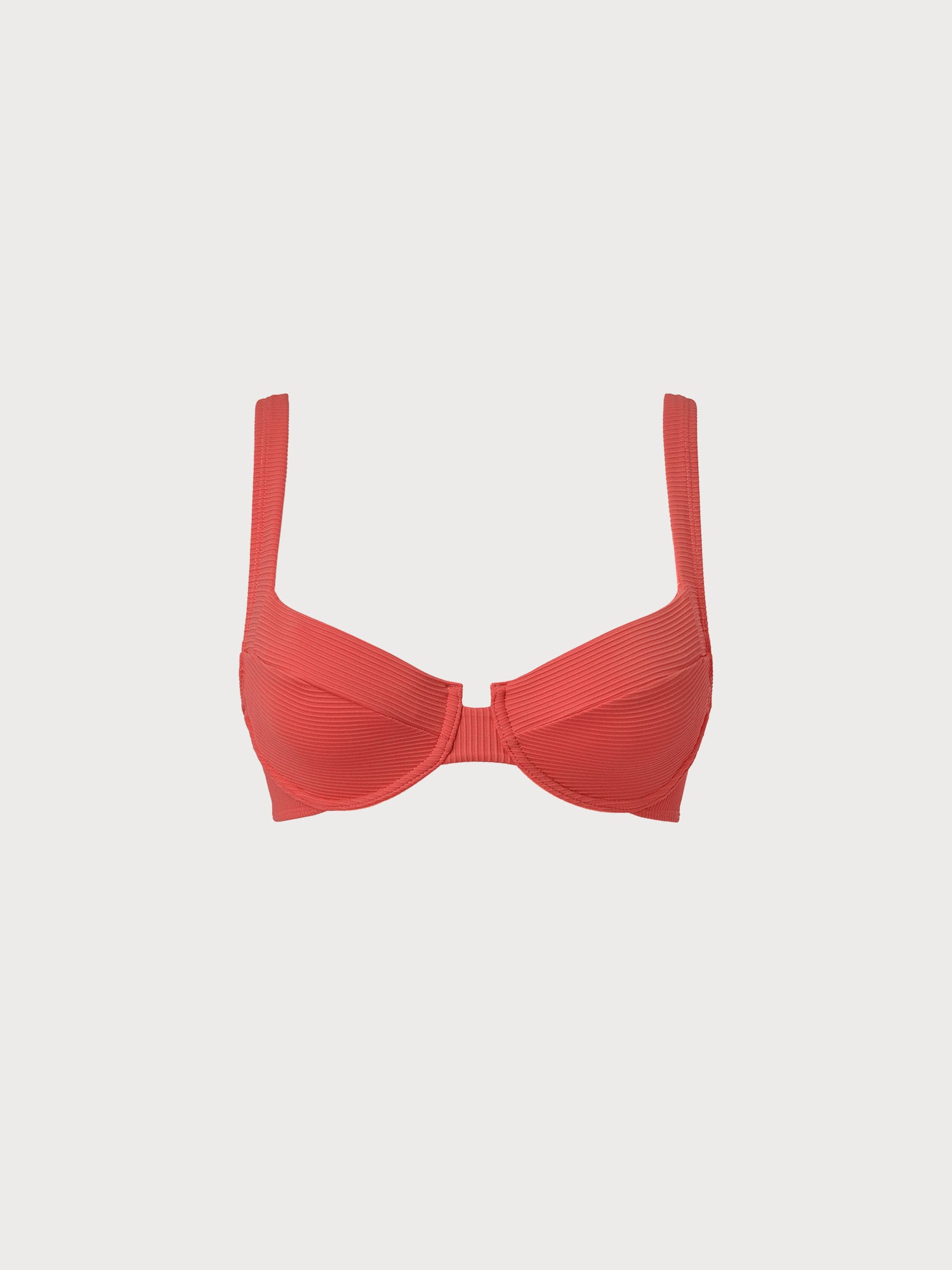 Women's Knitted Nylon Bikini Top Sustainable - BERLOOK - 16