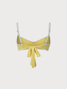 Women's Knitted Nylon Bikini Top Sustainable - BERLOOK - 06