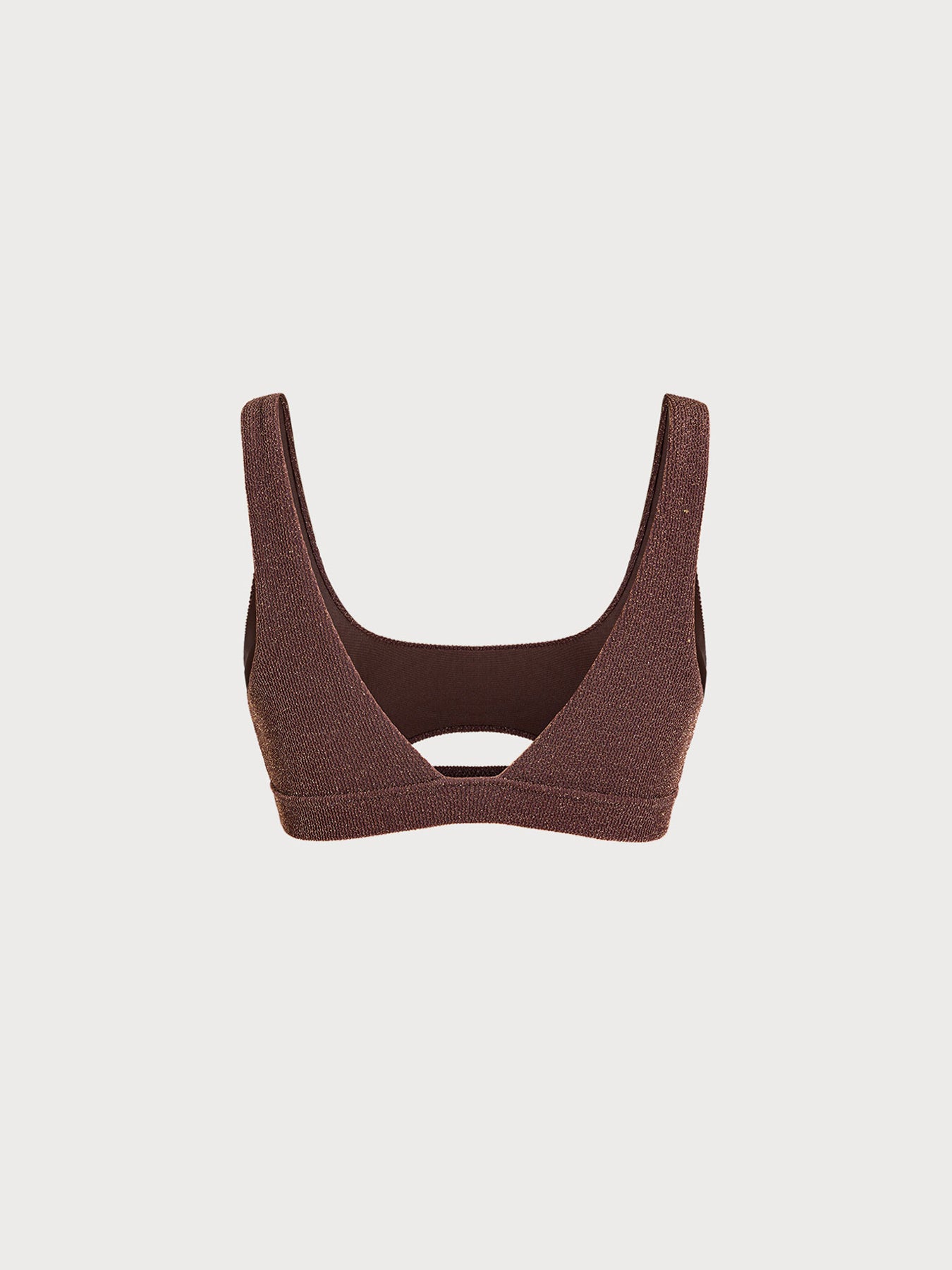 Women's Knitted Nylon Bikini Top Sustainable Bikinis - BERLOOK