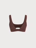 Women's Knitted Nylon Bikini Top Sustainable Bikinis - BERLOOK