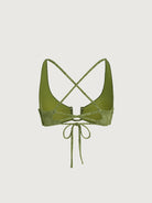 Women's Knitted Nylon Bikini Top Sustainable Bikinis - BERLOOK