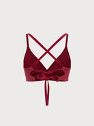 Women's Knitted Nylon Bikini Top Sustainable Plus Size Bikinis - BERLOOK