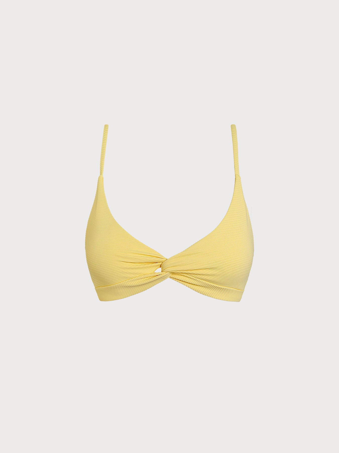 Women's Knitted Nylon Bikini Tops Sustainable Bikinis - BERLOOK