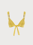 Women's Knitted Nylon Bikini Tops Sustainable Bikinis - BERLOOK