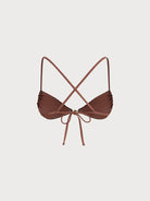 Women's Knitted Nylon Bikini Tops Sustainable Bikinis - BERLOOK