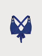 Women's Knitted Nylon Blend Bikini Top Sustainable Plus Size Bikinis - BERLOOK