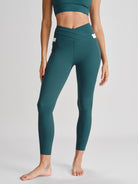 Women's Knitted Nylon Leggings Sustainable Yoga Bottoms - BERLOOK