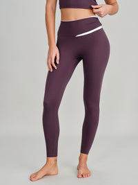 Women's Knitted Nylon Leggings Sustainable Yoga Bottoms - BERLOOK