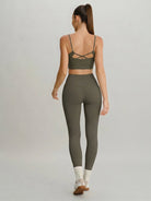 Women's Knitted Nylon Leggings Sustainable Yoga Bottoms - BERLOOK
