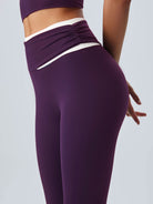Women's Knitted Nylon Leggings Sustainable Yoga Bottoms - BERLOOK