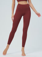Women's Knitted Nylon Leggings Sustainable Yoga Bottoms - BERLOOK