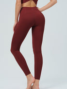 Women's Knitted Nylon Leggings Sustainable Yoga Bottoms - BERLOOK