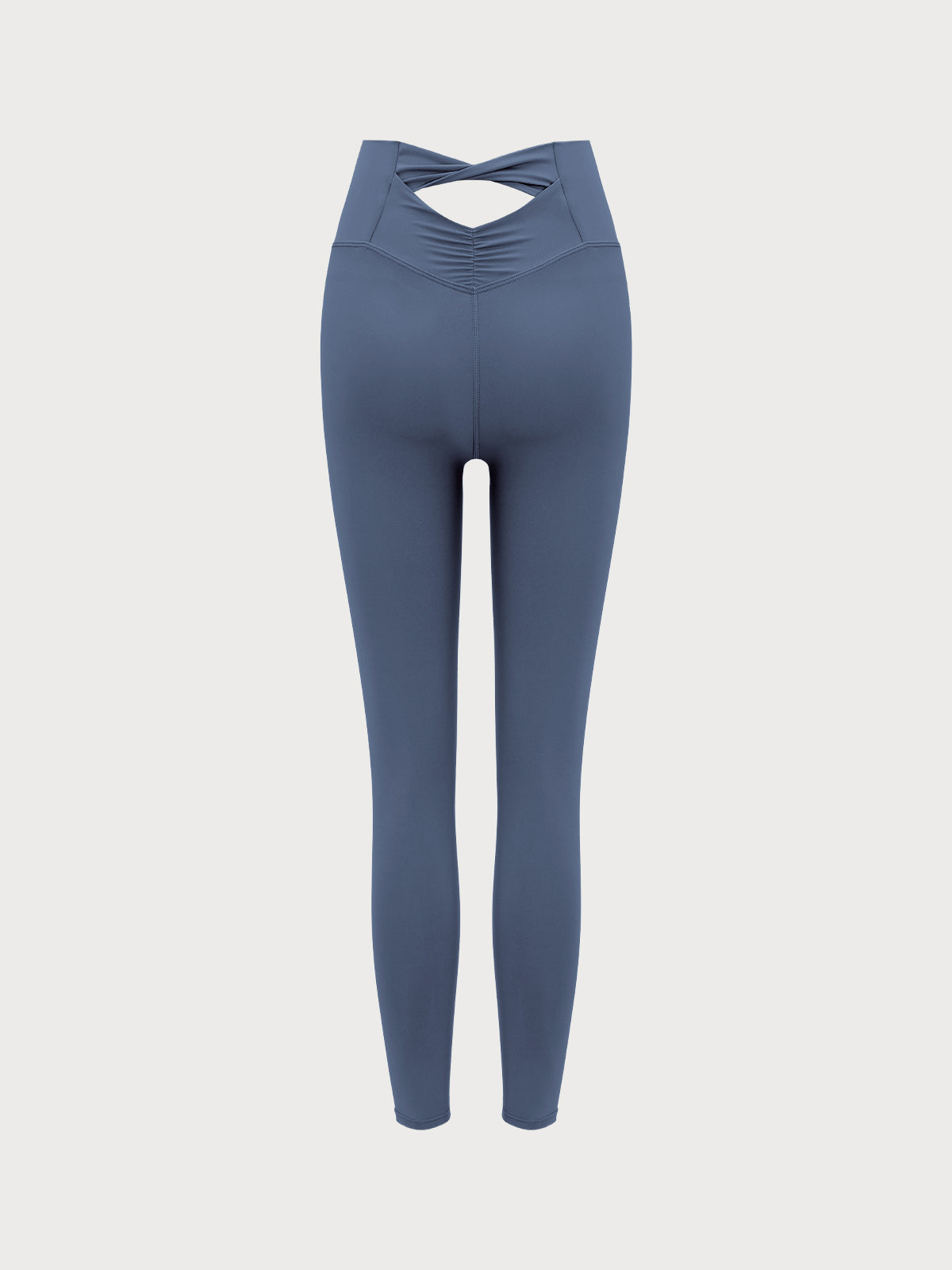 Women's Knitted Nylon Leggings Sustainable Yoga Bottoms - BERLOOK