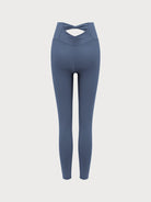 Women's Knitted Nylon Leggings Sustainable Yoga Bottoms - BERLOOK
