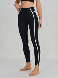 Women's Knitted Nylon Leggings Sustainable Yoga Bottoms - BERLOOK