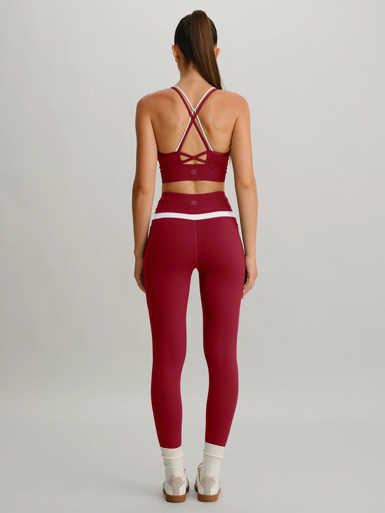 Women's Knitted Nylon Leggings Sustainable Yoga Bottoms - BERLOOK