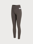 Women's Knitted Nylon Leggings Sustainable Yoga Bottoms - BERLOOK
