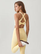 Women's Knitted Nylon Leggings Sustainable - BERLOOK - 04